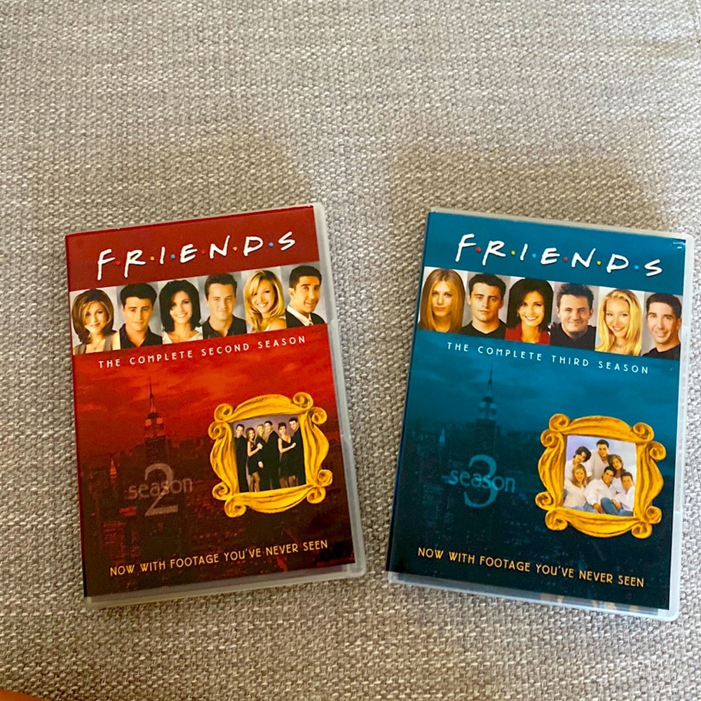 Friends dvd season 2 and 3